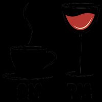 AM Coffee PM Wine Mug