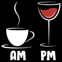 AM Coffee PM Wine Kids T-Shirt