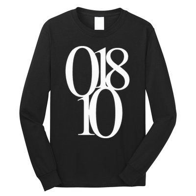 Andover Ma 01810 Original Zip Code Design Long Sleeve Shirt