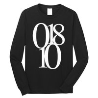 Andover Ma 01810 Original Zip Code Design Long Sleeve Shirt
