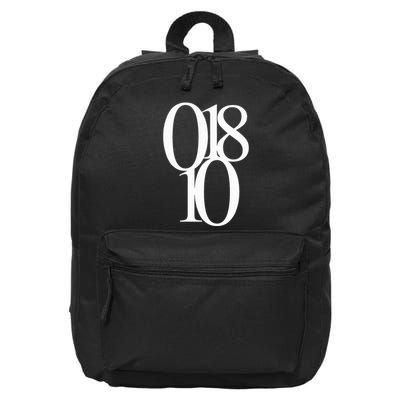 Andover Ma 01810 Original Zip Code Design 16 in Basic Backpack