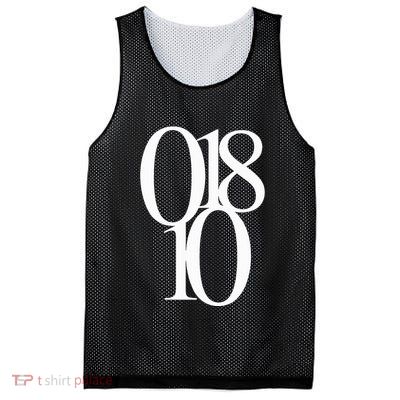 Andover Ma 01810 Original Zip Code Design Mesh Reversible Basketball Jersey Tank
