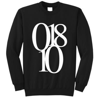 Andover Ma 01810 Original Zip Code Design Tall Sweatshirt