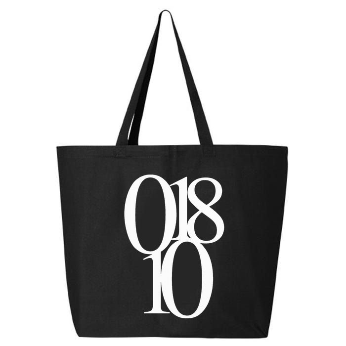 Andover Ma 01810 Original Zip Code Design 25L Jumbo Tote
