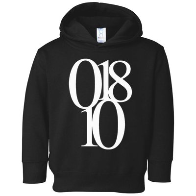 Andover Ma 01810 Original Zip Code Design Toddler Hoodie
