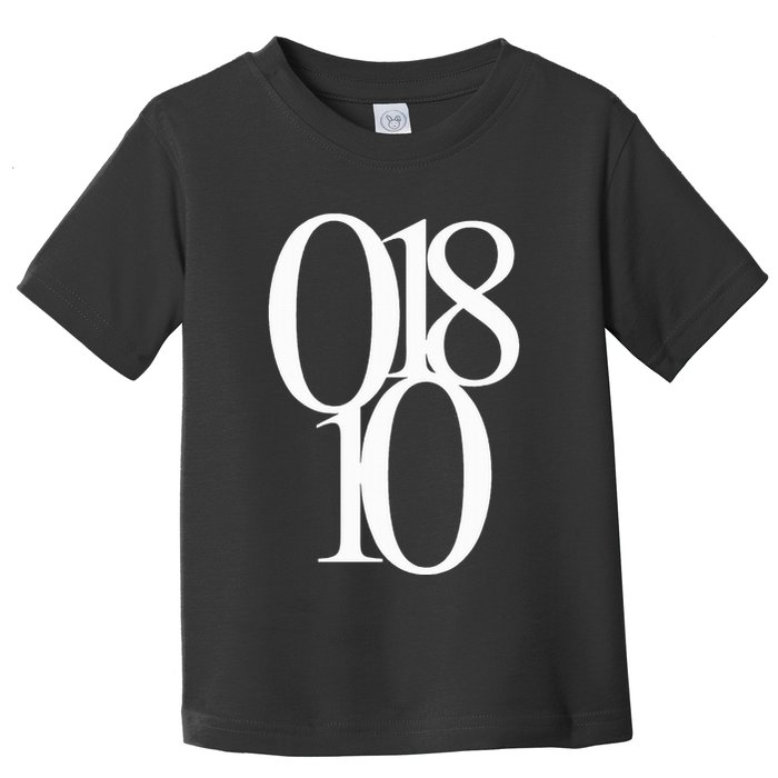 Andover Ma 01810 Original Zip Code Design Toddler T-Shirt