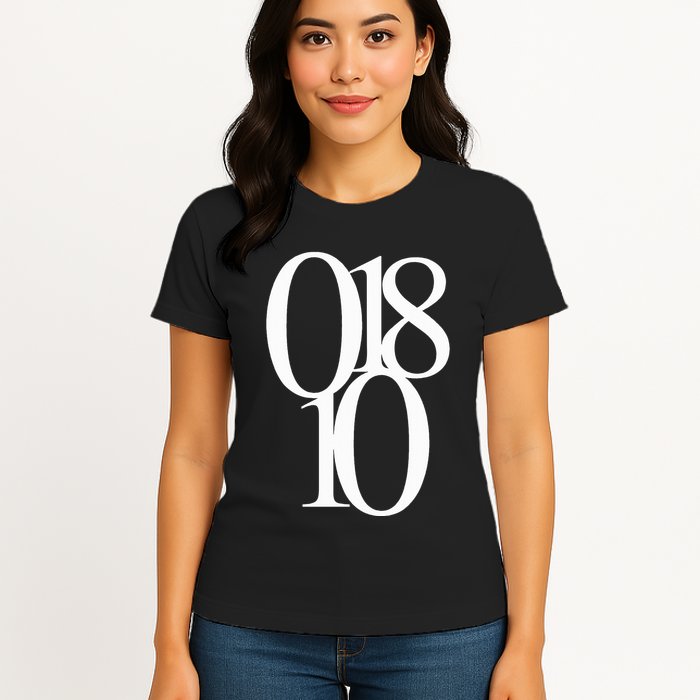 Andover Ma 01810 Original Zip Code Design Womens T-Shirt