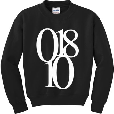 Andover Ma 01810 Original Zip Code Design Kids Sweatshirt