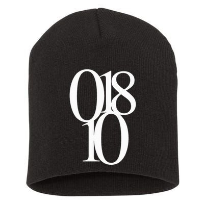 Andover Ma 01810 Original Zip Code Design Short Acrylic Beanie