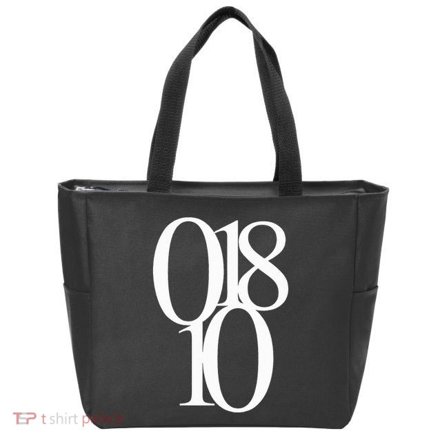 Andover Ma 01810 Original Zip Code Design Zip Tote Bag