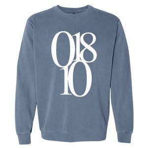 Andover Ma 01810 Original Zip Code Design Garment-Dyed Sweatshirt