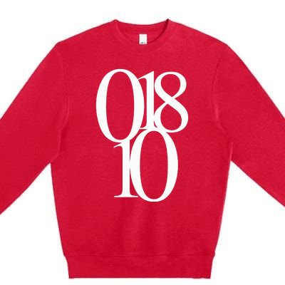 Andover Ma 01810 Original Zip Code Design Premium Crewneck Sweatshirt