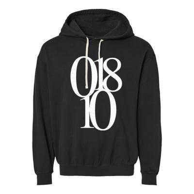 Andover Ma 01810 Original Zip Code Garment-Dyed Fleece Hoodie
