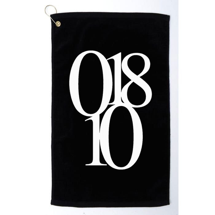 Andover Ma 01810 Original Zip Code Golf Towel