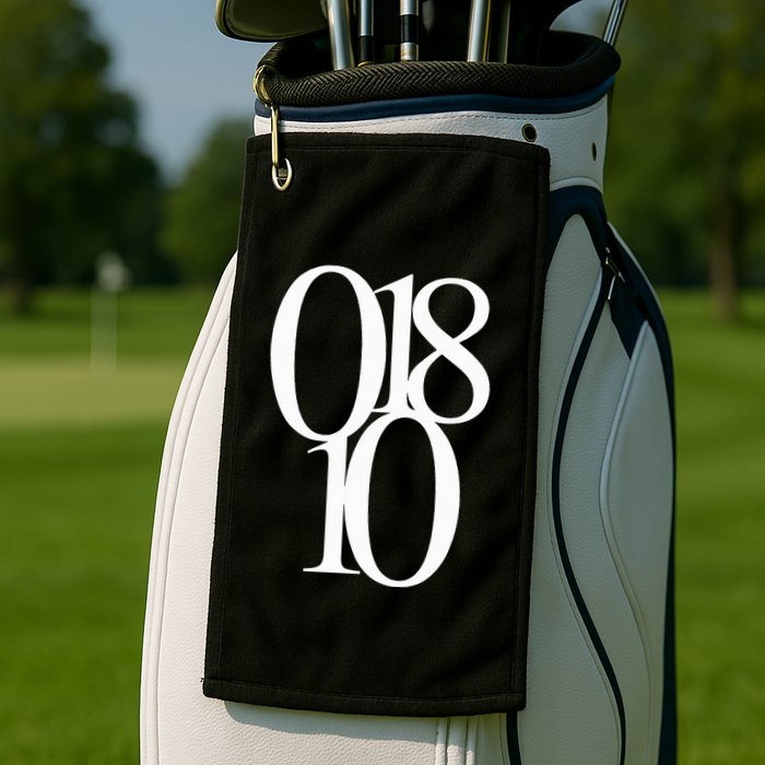 Andover Ma 01810 Original Zip Code Golf Towel