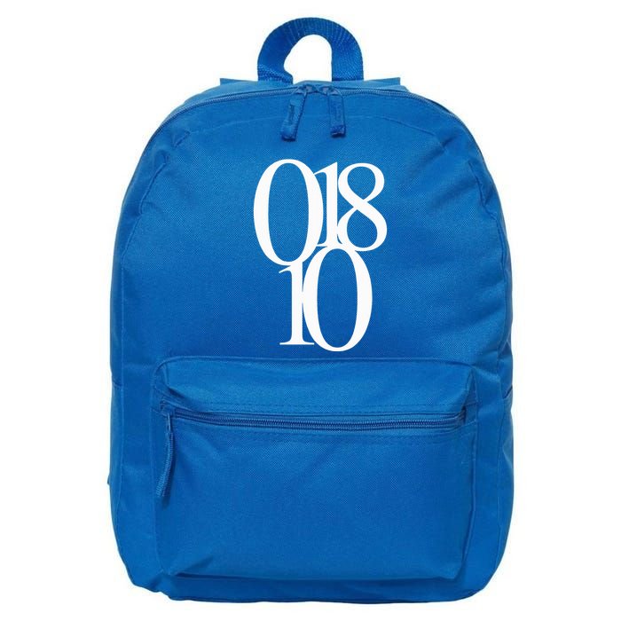 Andover Ma 01810 Original Zip Code 16 in Basic Backpack