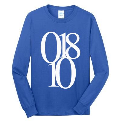 Andover Ma 01810 Original Zip Code Tall Long Sleeve T-Shirt