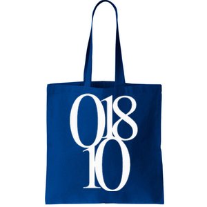 Andover Ma 01810 Original Zip Code Tote Bag