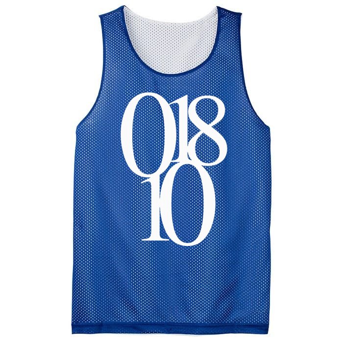 Andover Ma 01810 Original Zip Code Mesh Reversible Basketball Jersey Tank