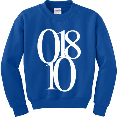 Andover Ma 01810 Original Zip Code Kids Sweatshirt