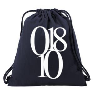 Andover Ma 01810 Original Zip Code Drawstring Bag