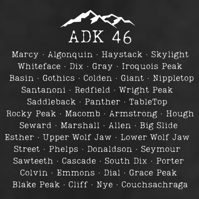 Adirondack Mountains 46 High Peaks Adult Drive Performance Visor
