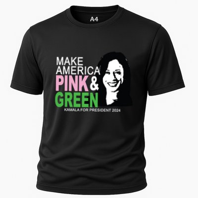 A Make America Pin K And Green Election Vote Kamala Performance Shirt