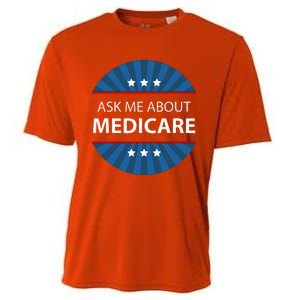 Ask Me About Medicare Cooling Performance Crew T-Shirt