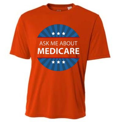 Ask Me About Medicare Cooling Performance Crew T-Shirt