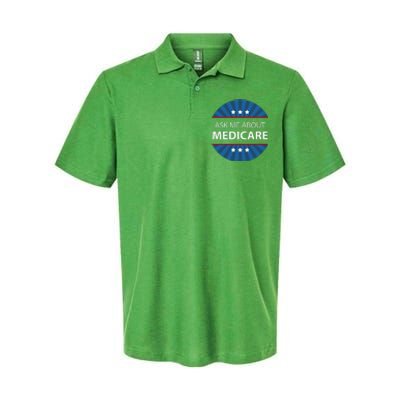 Ask Me About Medicare Softstyle Adult Sport Polo