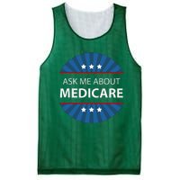 Ask Me About Medicare Mesh Reversible Basketball Jersey Tank