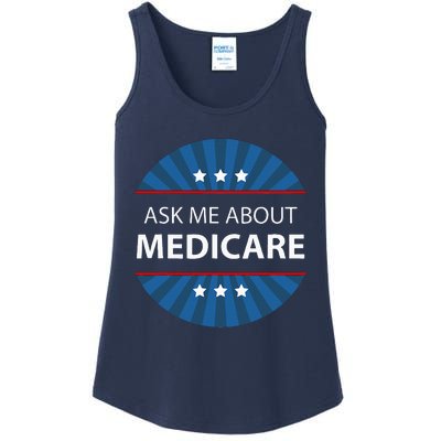 Ask Me About Medicare Ladies Essential Tank