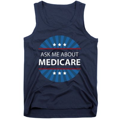 Ask Me About Medicare Tank Top