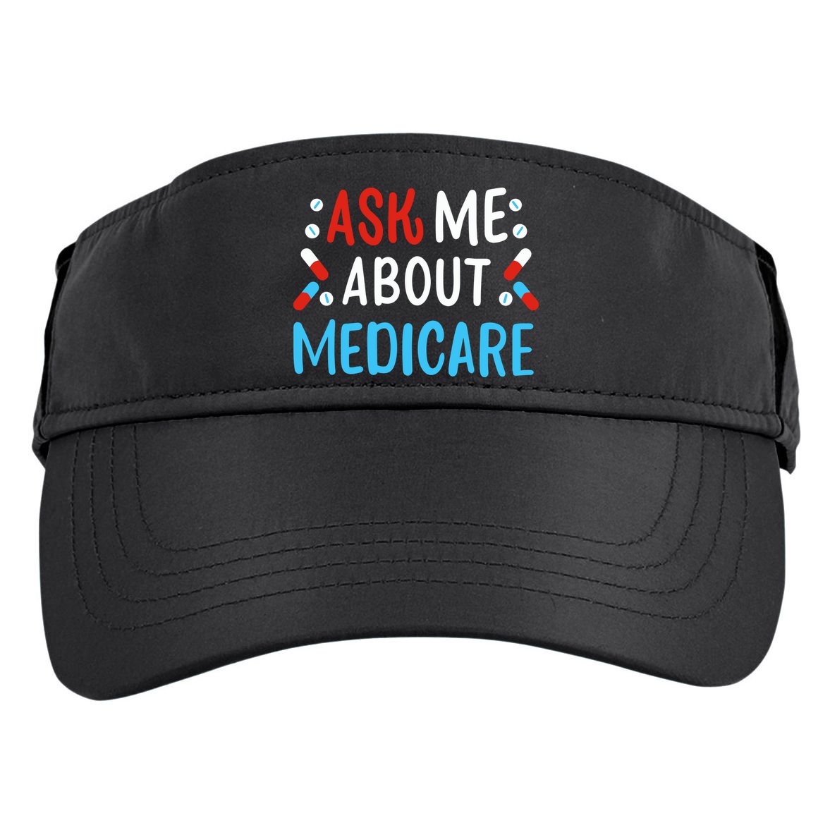 Ask Me About Medicare Adult Drive Performance Visor