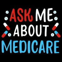 Ask Me About Medicare Wool Snapback Cap