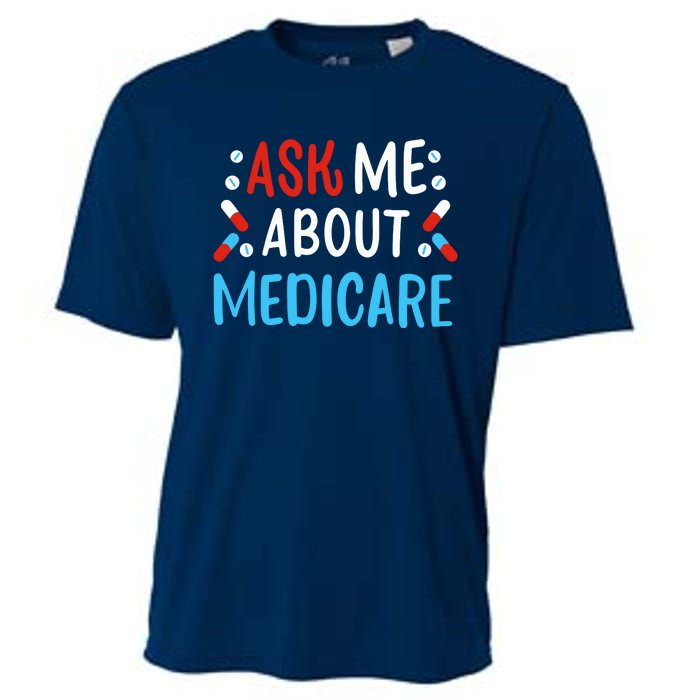 Ask Me About Medicare Cooling Performance Crew T-Shirt