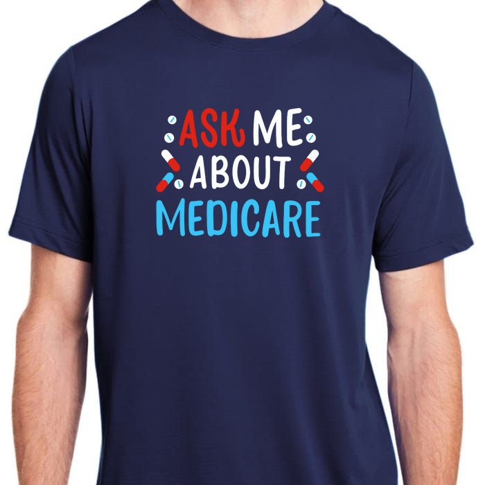 Ask Me About Medicare Adult ChromaSoft Performance T-Shirt