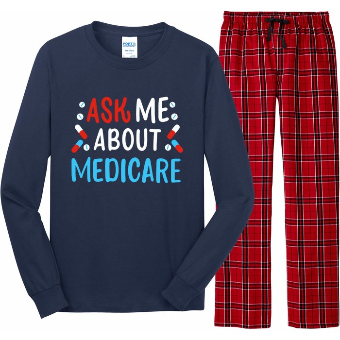 Ask Me About Medicare Long Sleeve Pajama Set