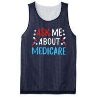 Ask Me About Medicare Mesh Reversible Basketball Jersey Tank