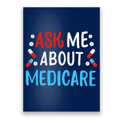 Ask Me About Medicare Poster