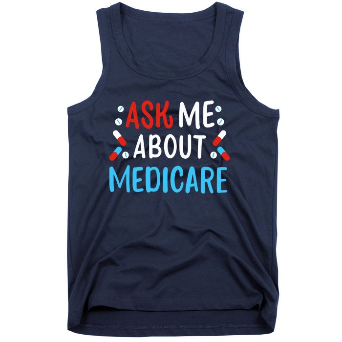 Ask Me About Medicare Tank Top