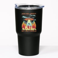 Ask Me About My Butthole Funny Alien Abduction Tumbler