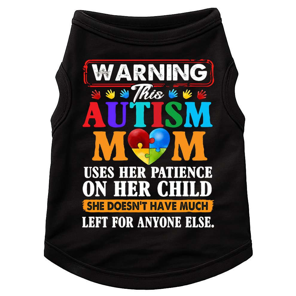 Autism Mom Doggie Tank