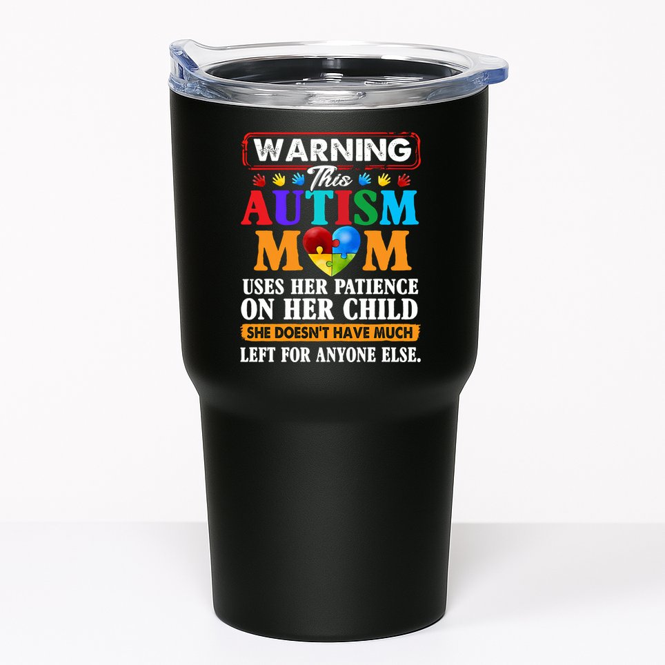 Autism Mom Tumbler