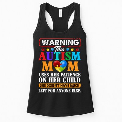 Autism Mom Womens Tank Top