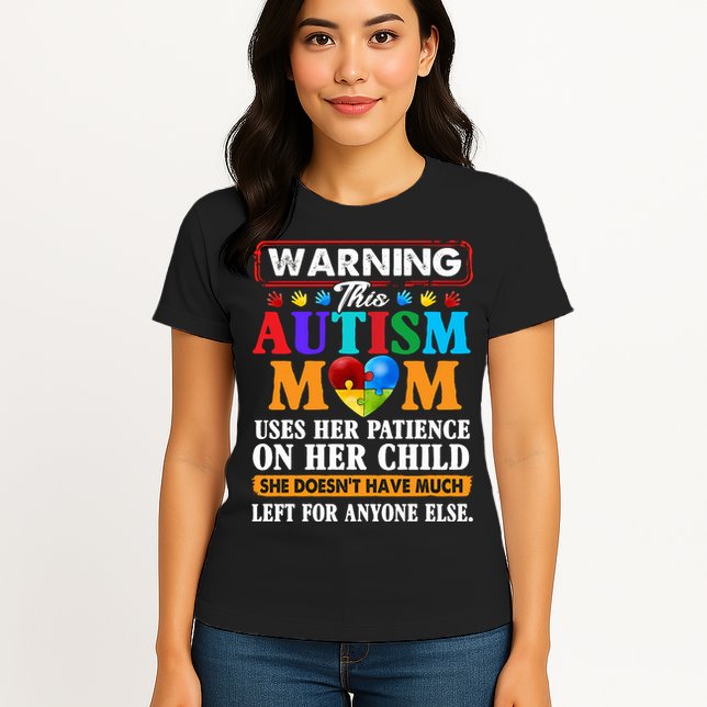 Autism Mom Womens T-Shirt
