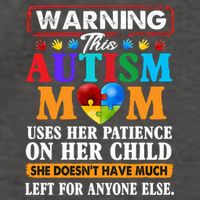 Autism Mom Vector Backpack