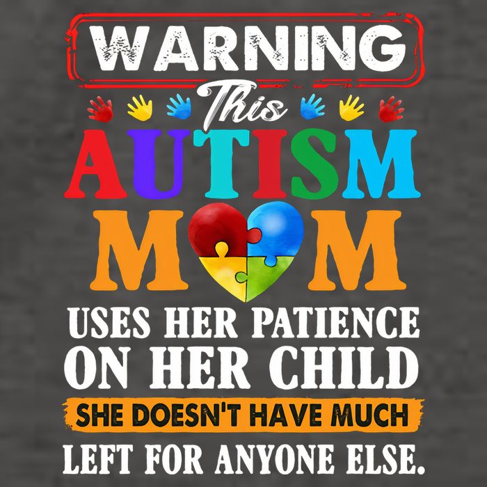 Autism Mom Vector Backpack
