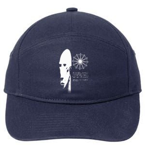 Alien Meme 7-Panel Snapback Hat