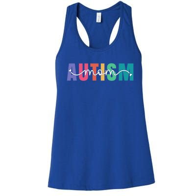 Autism Mom Autism Awareness For Mama Neuro Diverse Gift Women's Racerback Tank